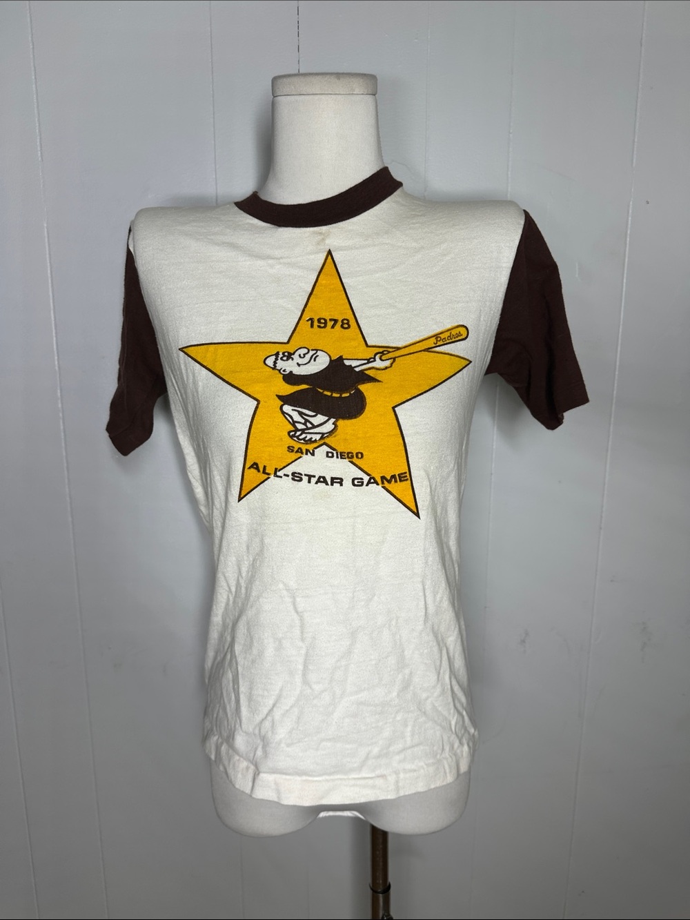 Vintage 1978 San Diego Padres all Star Game Tee Rare